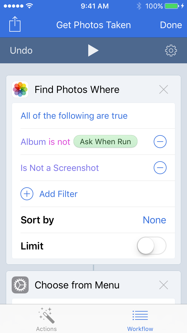 RE: Có thể chỉ xem những bức ảnh chụp từ iPhone của mình không?